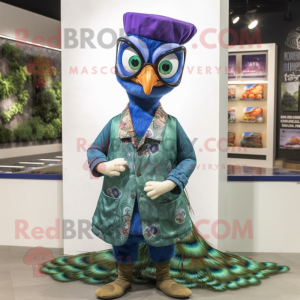  Peacock maskot drakt...