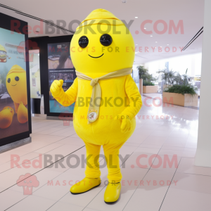 Lemon Yellow Candy mascotte...