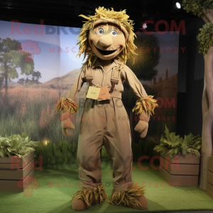 Olive Scarecrow mascotte...