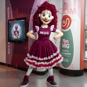 Magenta irländsk dansare...