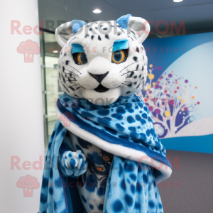 Blue Cheetah mascotte...