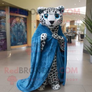 Blue Cheetah mascotte...