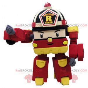 Transformers Feuerwehrauto Maskottchen - Redbrokoly.com