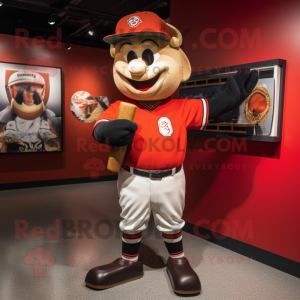 Rood Guinness mascotte...