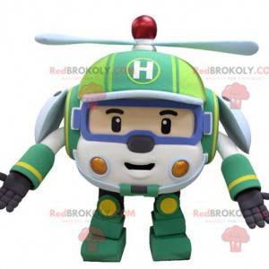 Childrens toy helicopter mascot - Redbrokoly.com