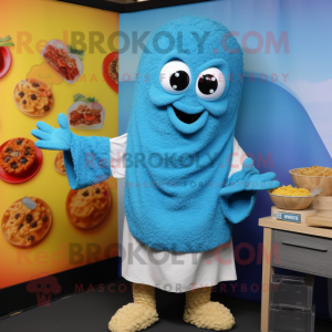 Sky Blue Paella mascotte...