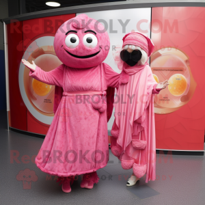 Rosa Falafel Maskottchen...