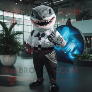 Black Megalodon mascotte...