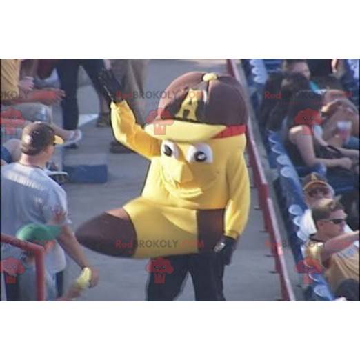 Mascot shaped like a giant banana - Redbrokoly.com