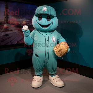 Teal Baseball Glove...