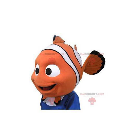 Nemo maskot. Nemo-formad huvudmaskot - Redbrokoly.com