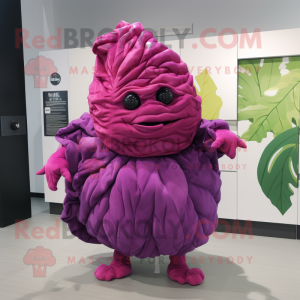 Magenta Cabbage mascotte...