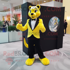 Sitrongul panter maskot...