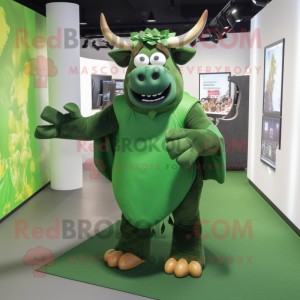 Forest Green Bull mascotte...