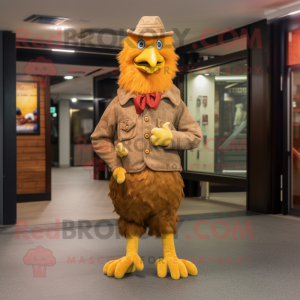 Brown Chicken mascotte...