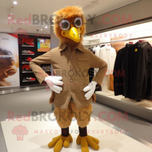 Brown Chicken mascotte...