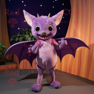 Lavender Fruit Bat mascotte...