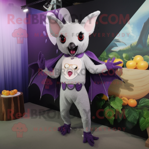 Lavender Fruit Bat mascotte...