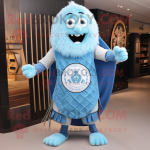Sky Blue Celtic Shield...