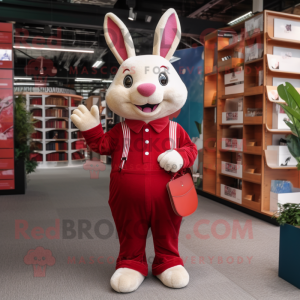 Maroon Rabbit mascotte...