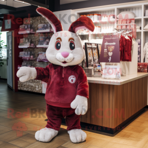 Maroon Rabbit mascotte...