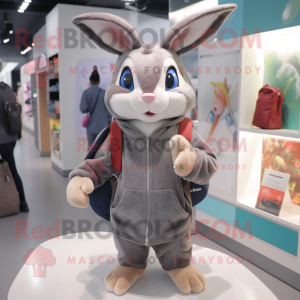  Wild Rabbit maskot kostume...