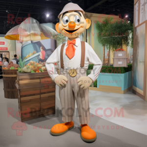 Tan Mandarin mascotte...