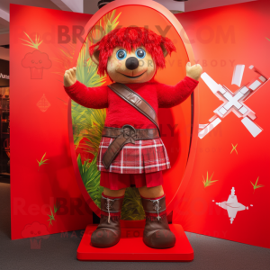 Röda keltiska korset maskot...