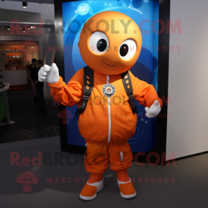 Mascotte de personnage de...