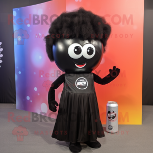 Black Soda Can mascotte...