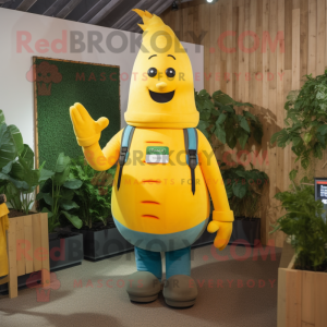 Yellow Carrot mascotte...