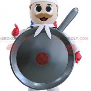 Mascote gigante da panela chef - Redbrokoly.com