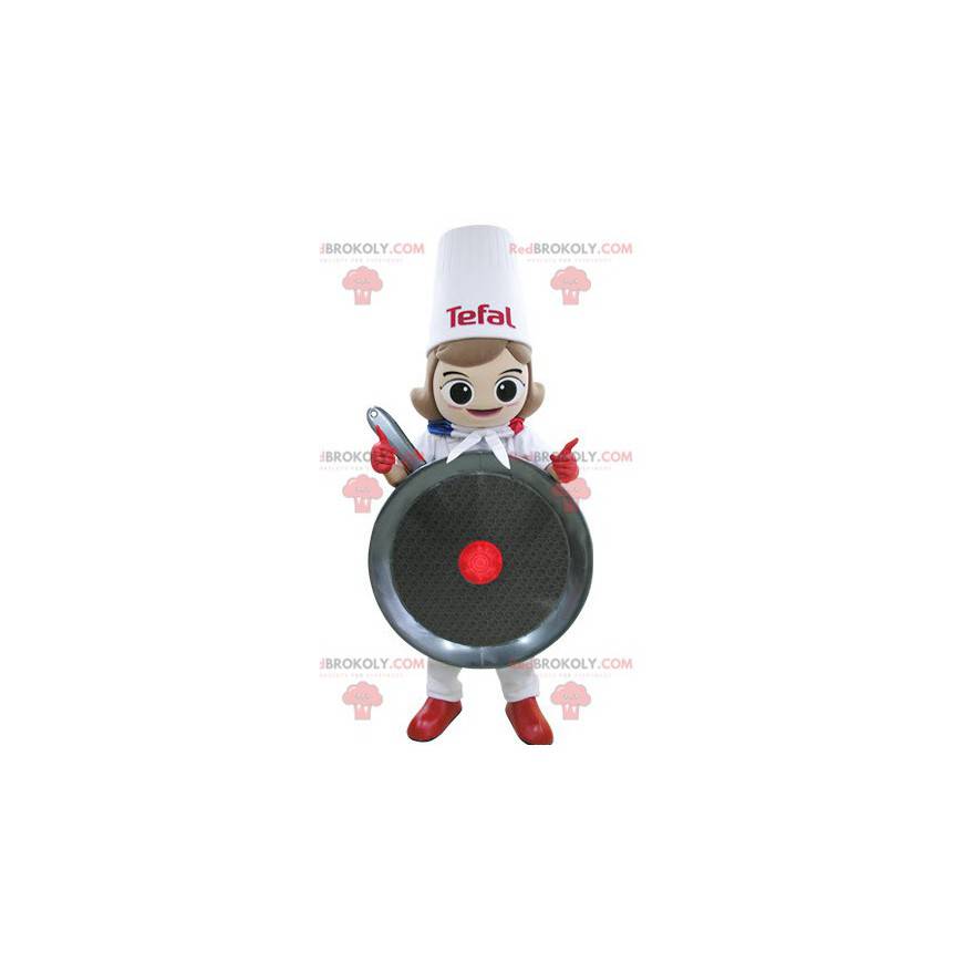 Chef cocinero mascota pan gigante - Redbrokoly.com