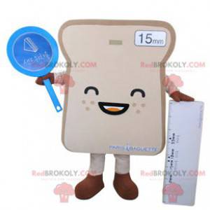 Giant slice of bread mascot - Redbrokoly.com