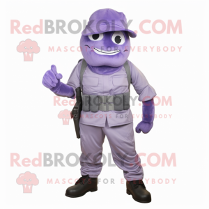 Lavender Commando mascotte...