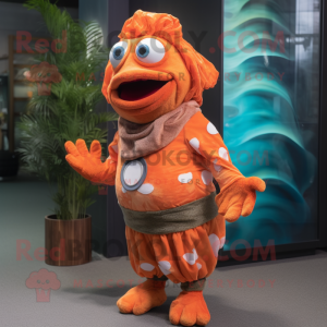 Rust Clown Fish mascotte...