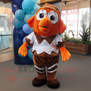 Rust Clown Fish mascotte...