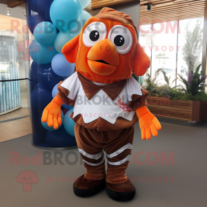 Rust Clown Fish maskot...