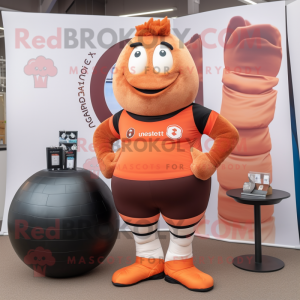 Rust Rugby Ball mascotte...