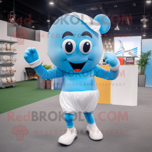 Postava maskota Sky Blue...