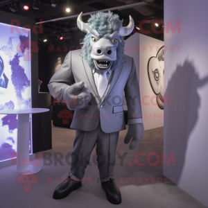 Silver Minotaur maskot...