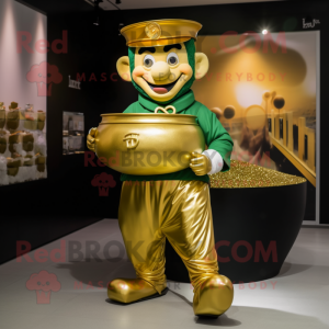 Gold Pot Of Gold maskot...