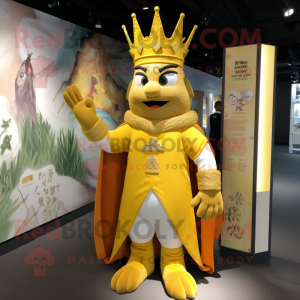 Yellow King mascotte...