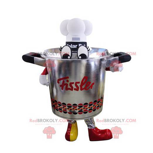Giant stainless steel color cooker champagne seal mascot -