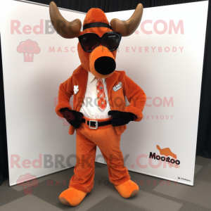 Rust Moose mascotte kostuum...