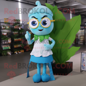 Postava maskota Sky Blue...