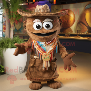 Brown Fajitas mascotte...