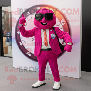 Magenta Pizza maskot...