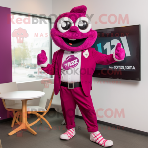 Magenta Pizza mascotte...