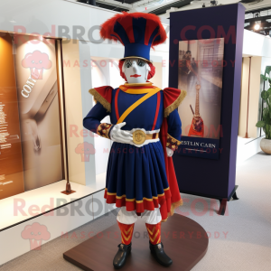 Navy Swiss Guard mascotte...